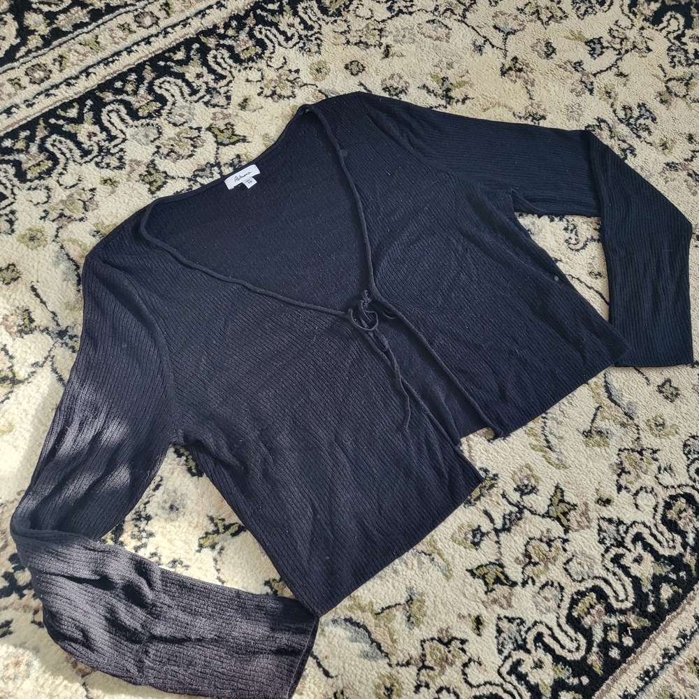 Reitmans Charcoal Knit Sweater